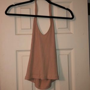 Ribbed halter